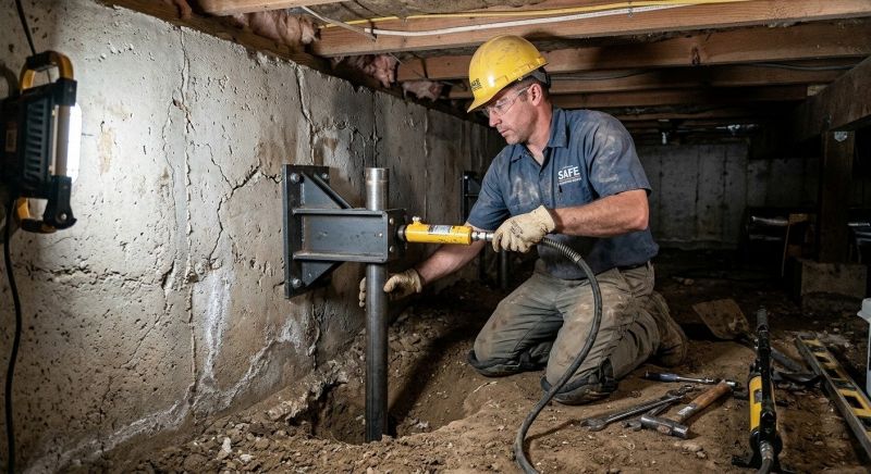 Concrete Foundation Leveling