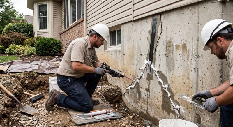 Foundation Crack Repair