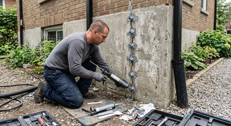 Foundation Crack Repair